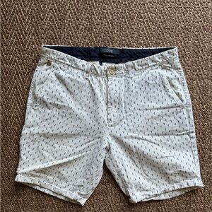 SCOTCH & SODA Shorts White with Cactus